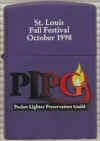 Zippo 1998 PLPG Lighter Club